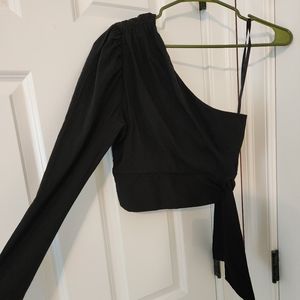 Free People One Shoulder Blouse